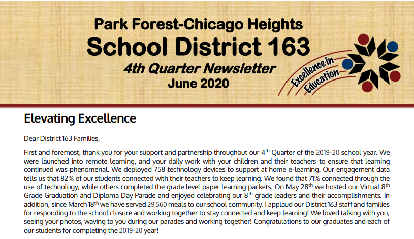 4th Quarter Newsletter