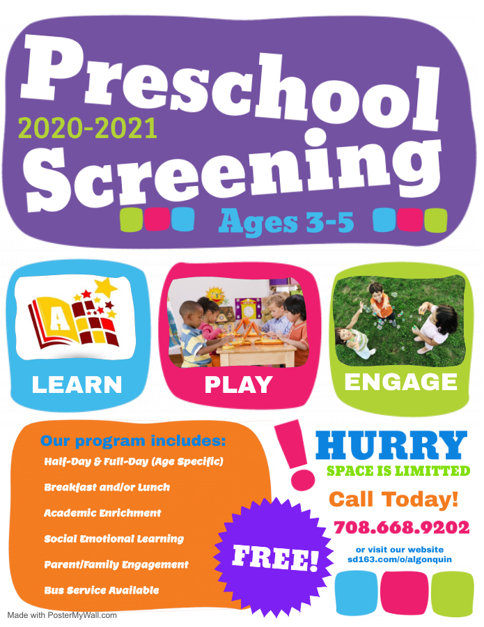 Register for Preschool
