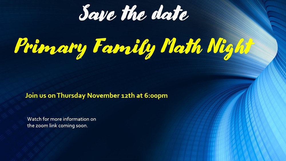 Primary Family Math Night