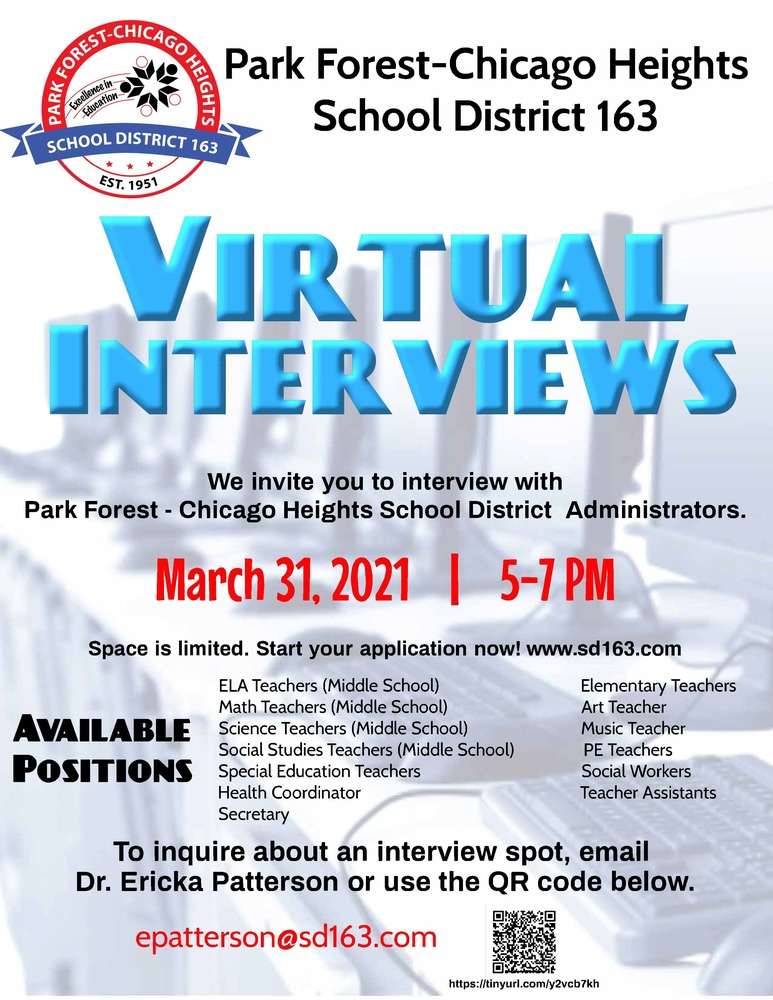 Virtual Interviews for PFCH SD163
