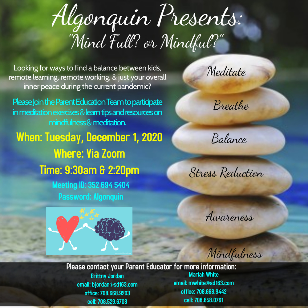 Parent Educator Hangout: Mindfulness