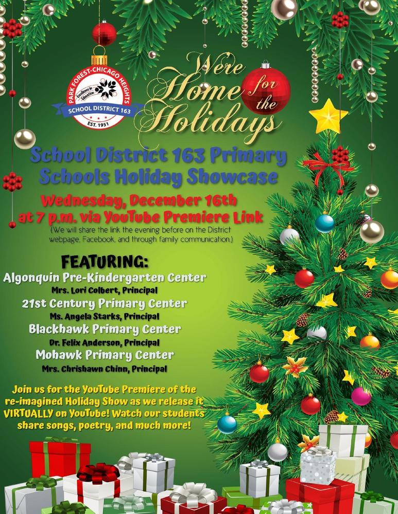 Primary Holiday Show Update