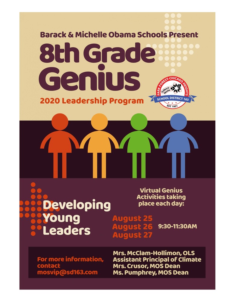 8th Grade Genius Kick-Off