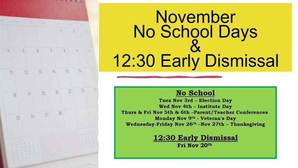 Nov Days off