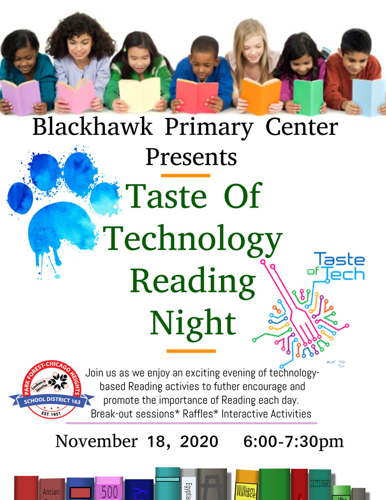 family reading night flyer