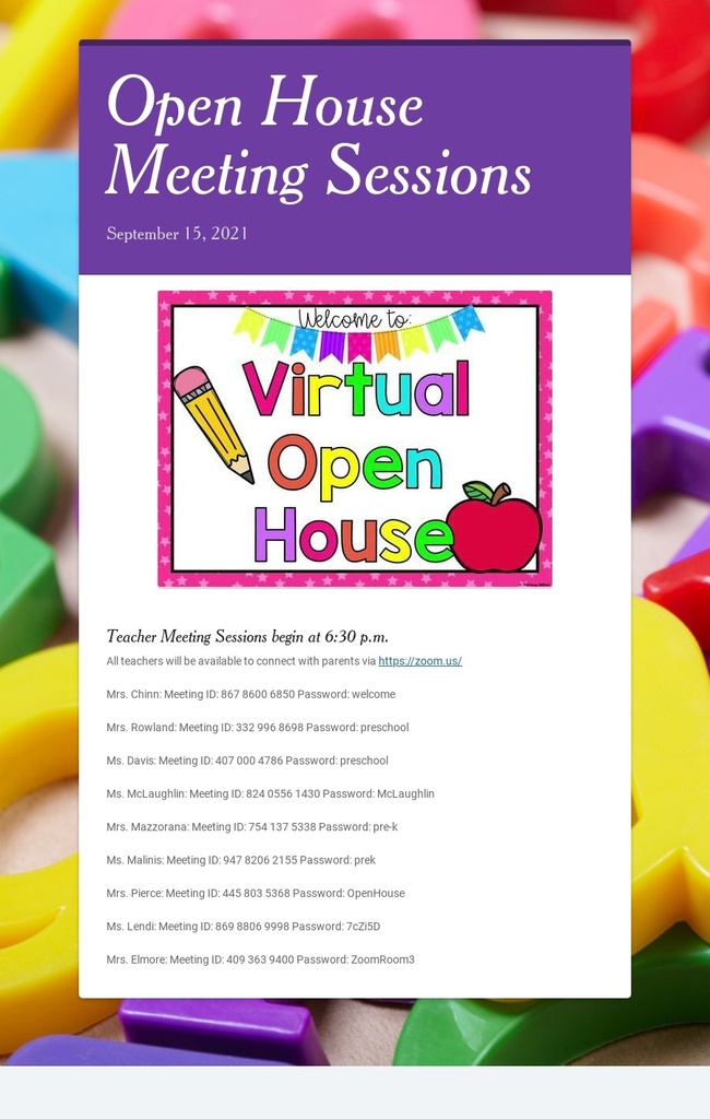 Open House
