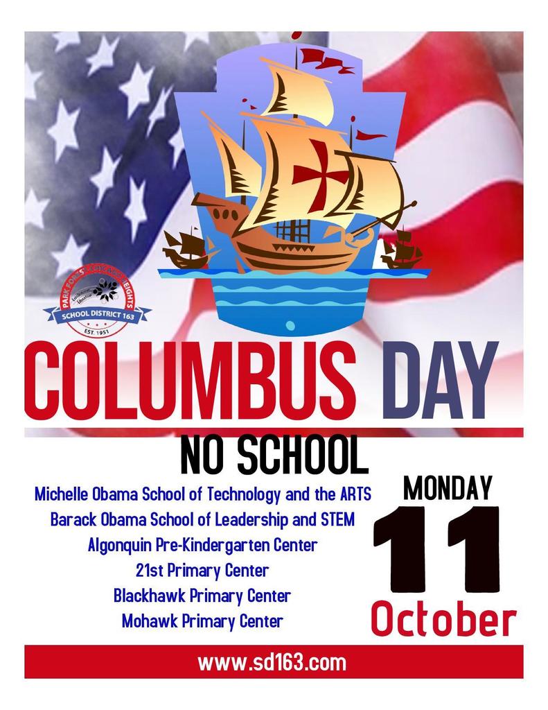 No School on Columbus Day