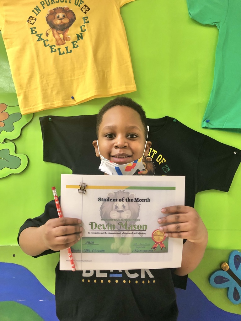 February Student of the Month- Self-Advocacy