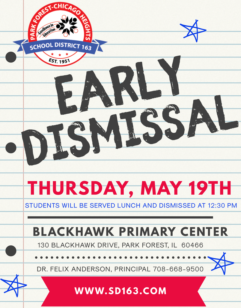 Early Dismissal Flyer