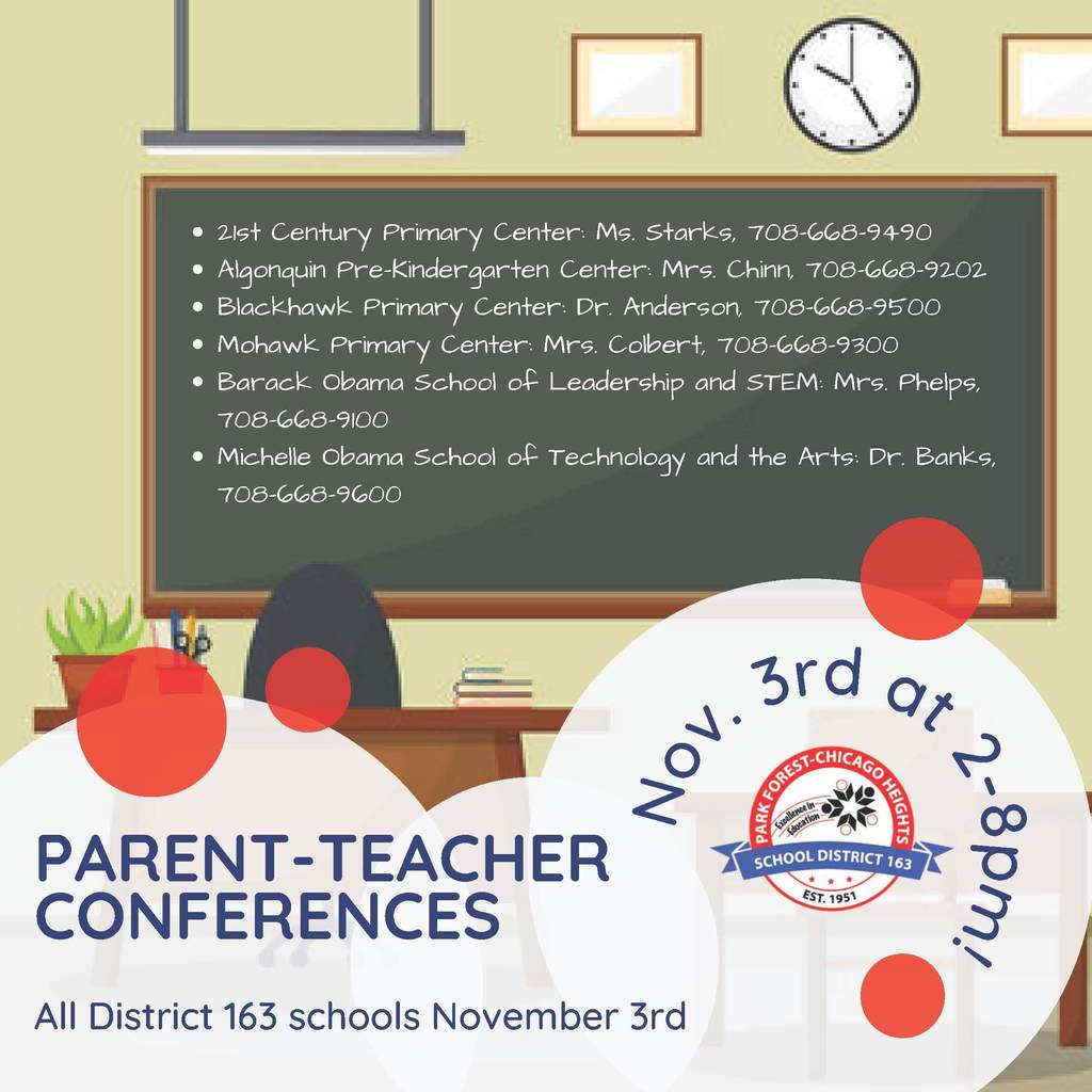 Parent Teacher Conferences-No School