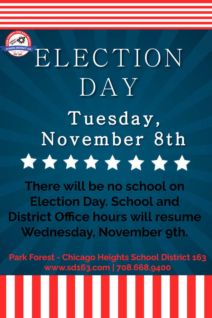 Election Day Nov 8th
