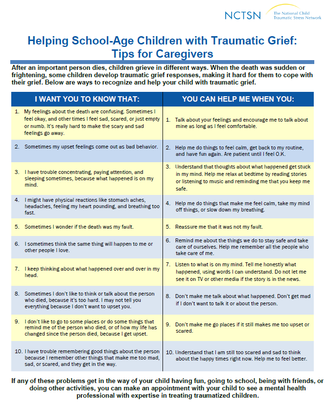 Tips for Caregivers
