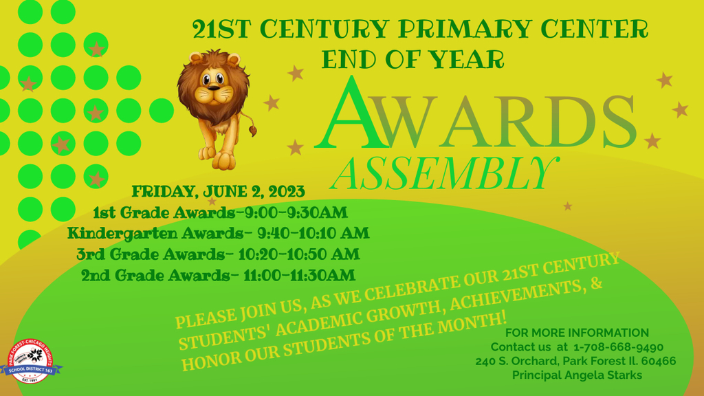 End of the Year Awards Assembly