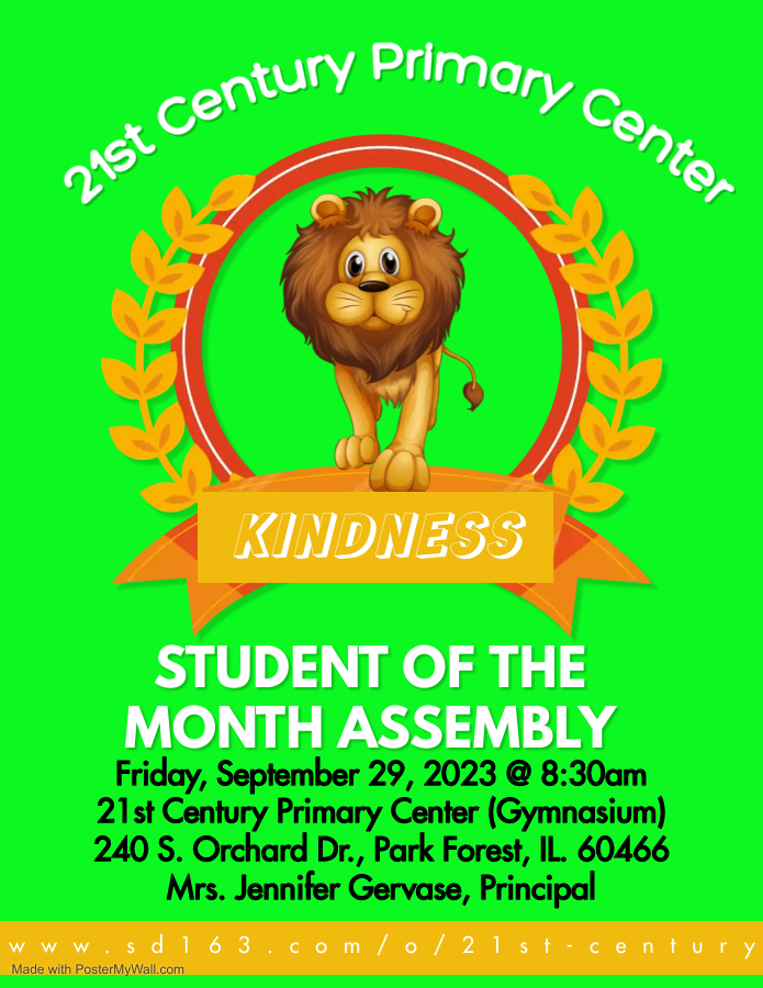 Student of the Month-Kindness