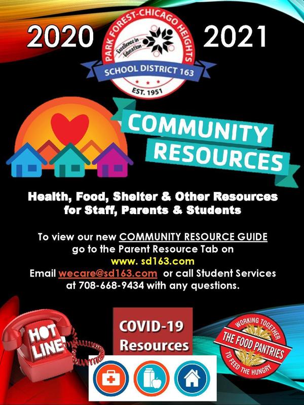 Community Resource Guide 2021 Park Forest Chicago Heights School